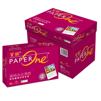 百旺/PaperOne A4 85g 纯白 5包/箱 复印纸