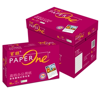 百旺/PaperOne A3 85g 纯白 5包/箱 复印纸